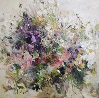 Dalia Skridailaitė, „Pusiaudienio laikas“, 2017, 65 x 85, aliejus, drobė